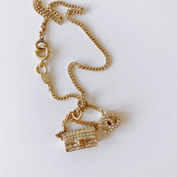 CHANEL Jewelry - Chanel Logo and Purse Charm Bracelet